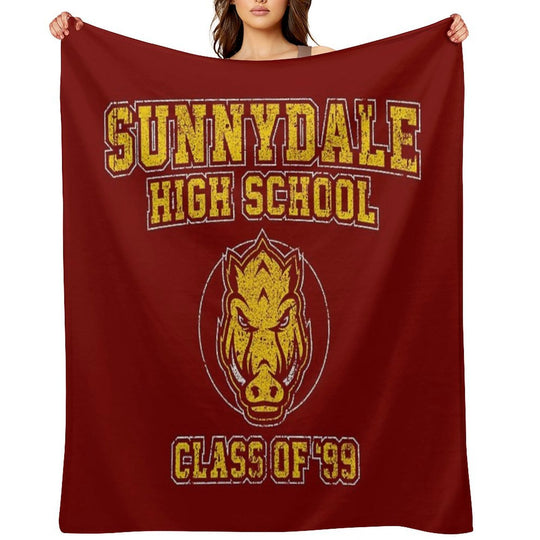 Sunnydale High School Class of '99 Machine-washable Throw Blanket