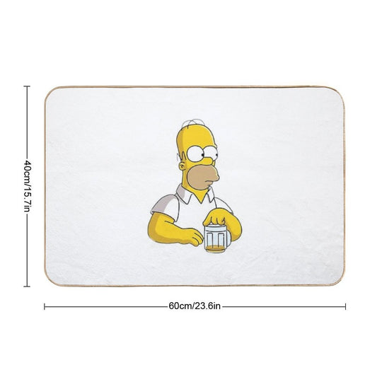 Homer Simpson  High-Traffic Bath Mat
