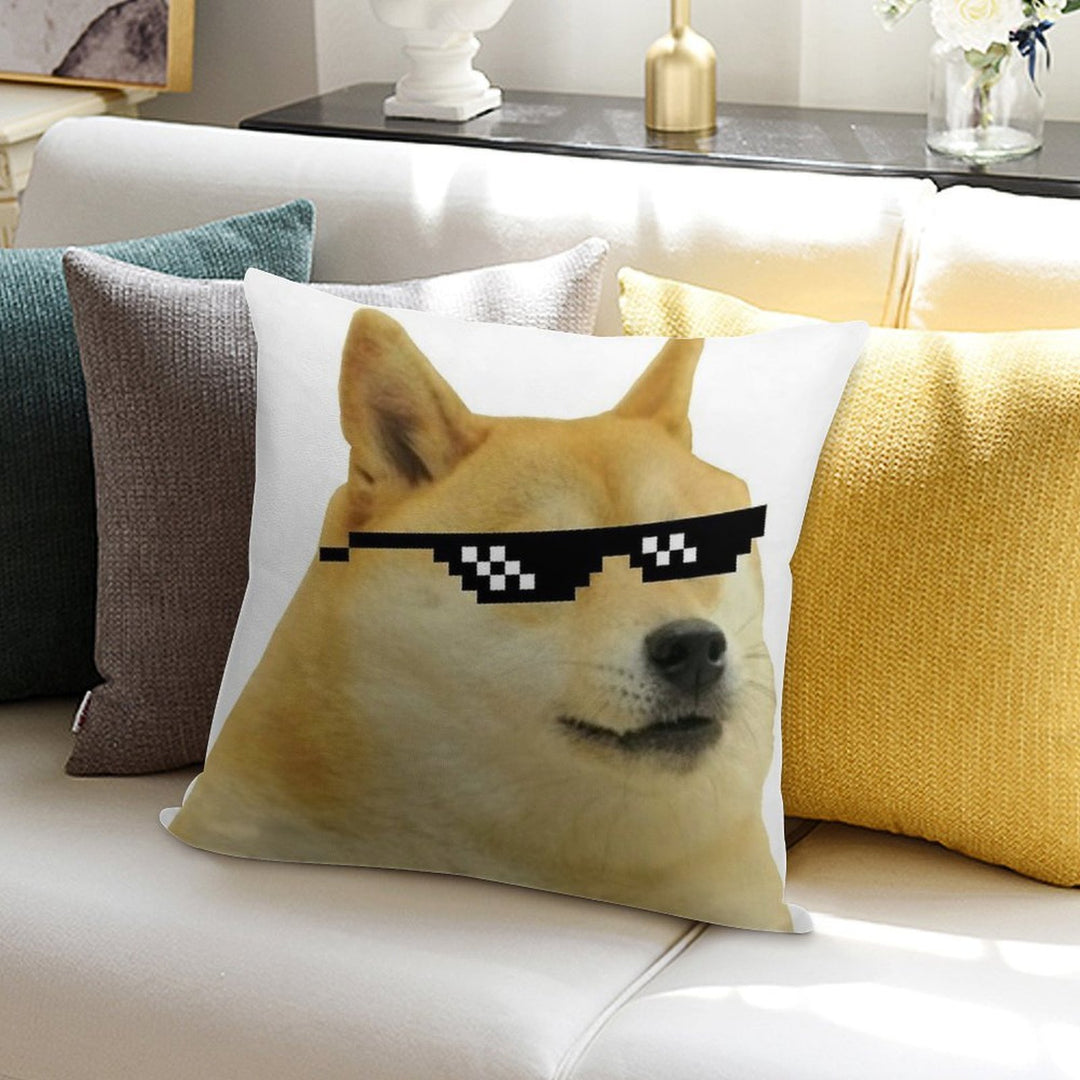 DOGE Soft Style Accent Throw Pillow