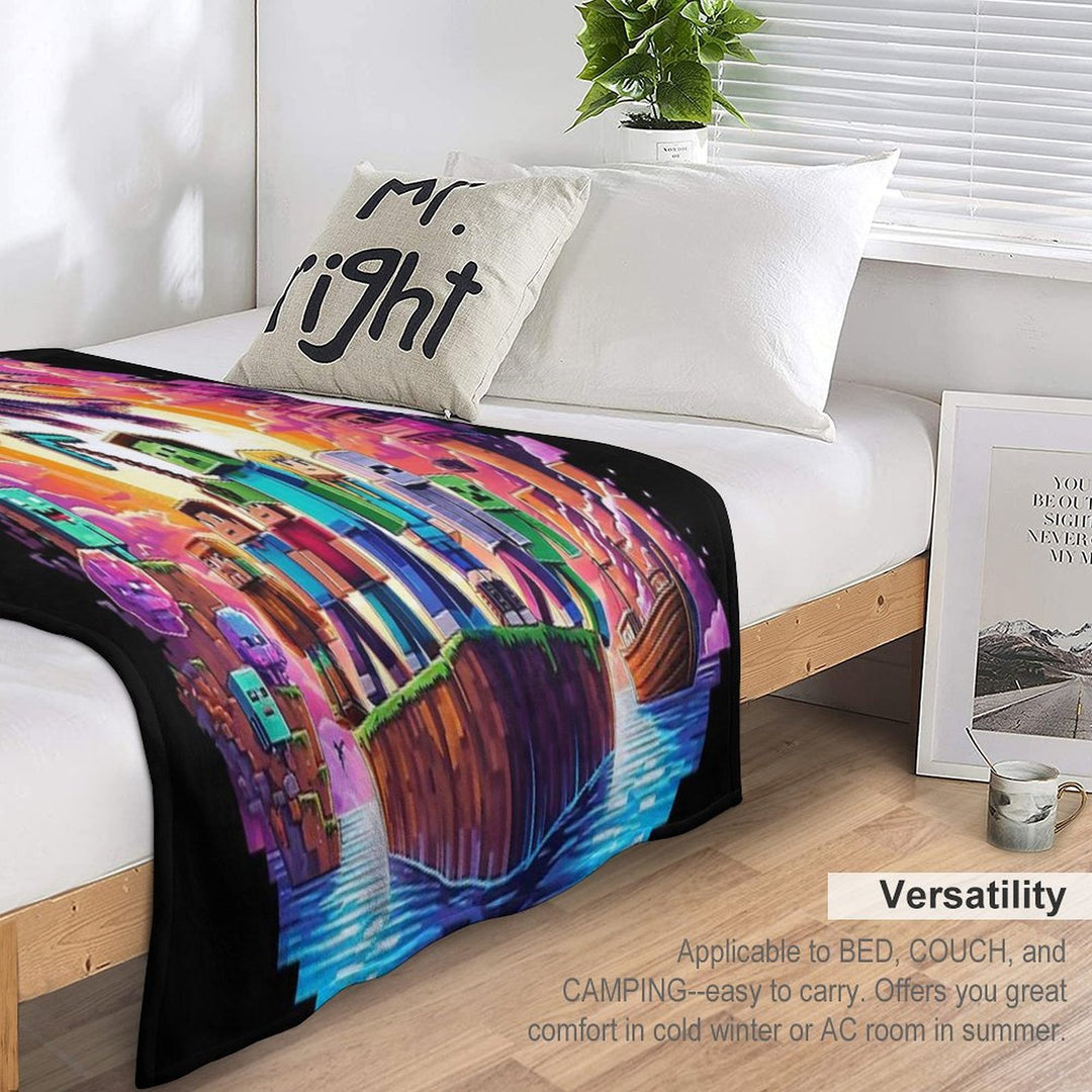 Ender Dragon Shrink-resistant Throw Blanket