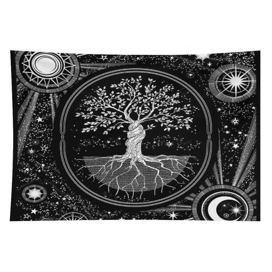 Celestial Tree of Life Tapestry