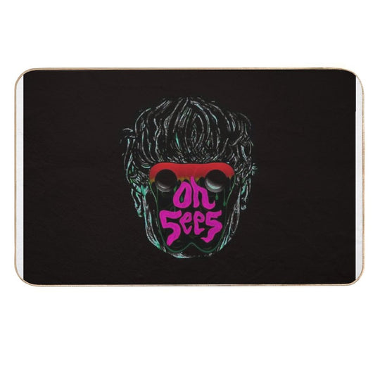 Want More Out Of Your Life Thee Oh Sees  Slip-Resistant Bath Mat