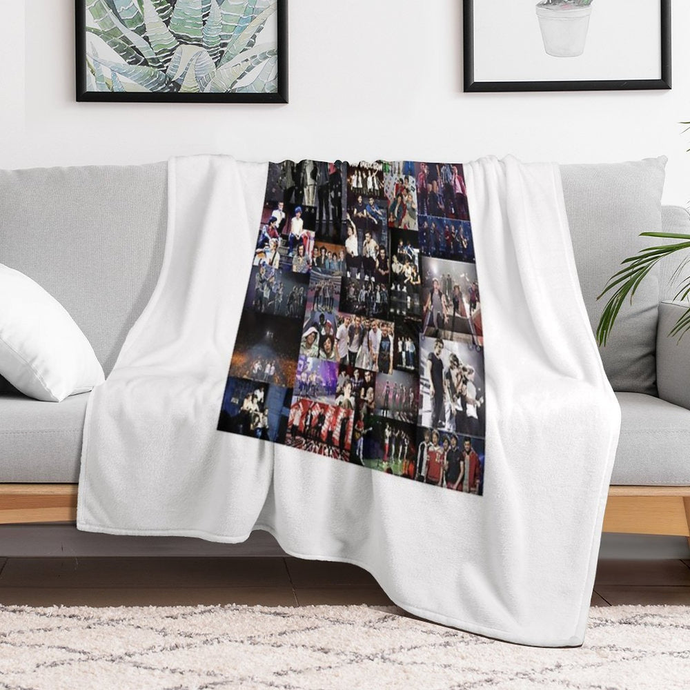 One Direction Plush Throw Blanket
