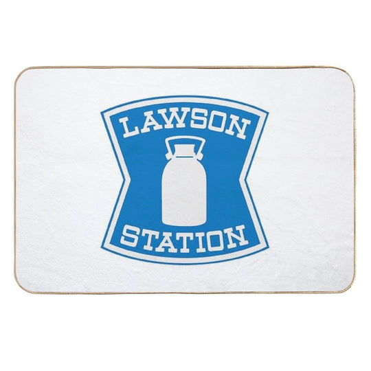 Lawson Station - Japanese Convenience Store  Odorless Bath Mat