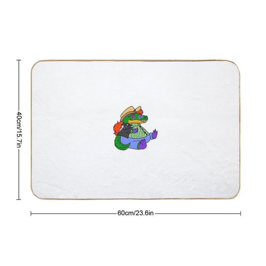 Fat Monty  Repositionable Bath Mat