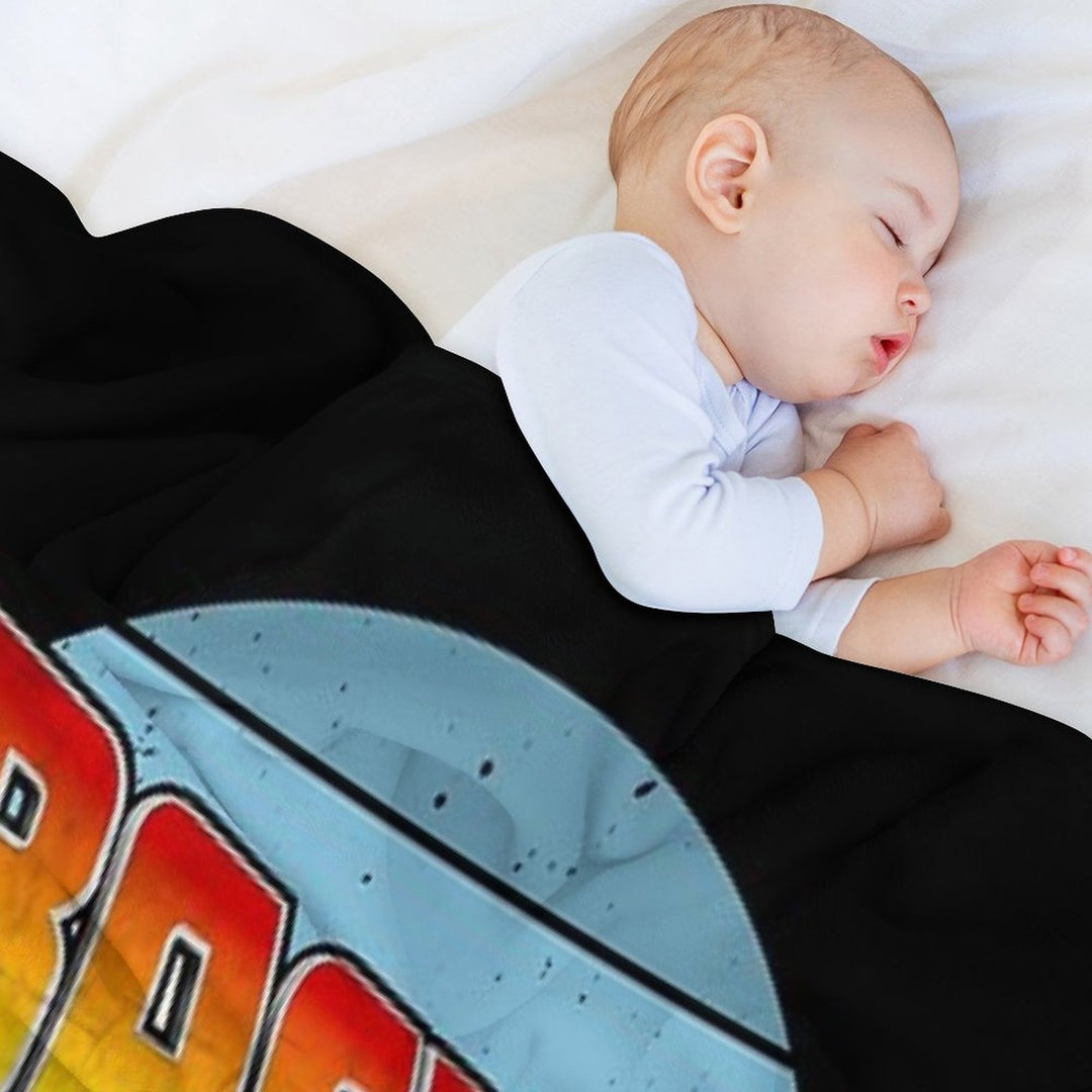 Back to The Future - DMC DeLorean Sustainable Throw Blanket