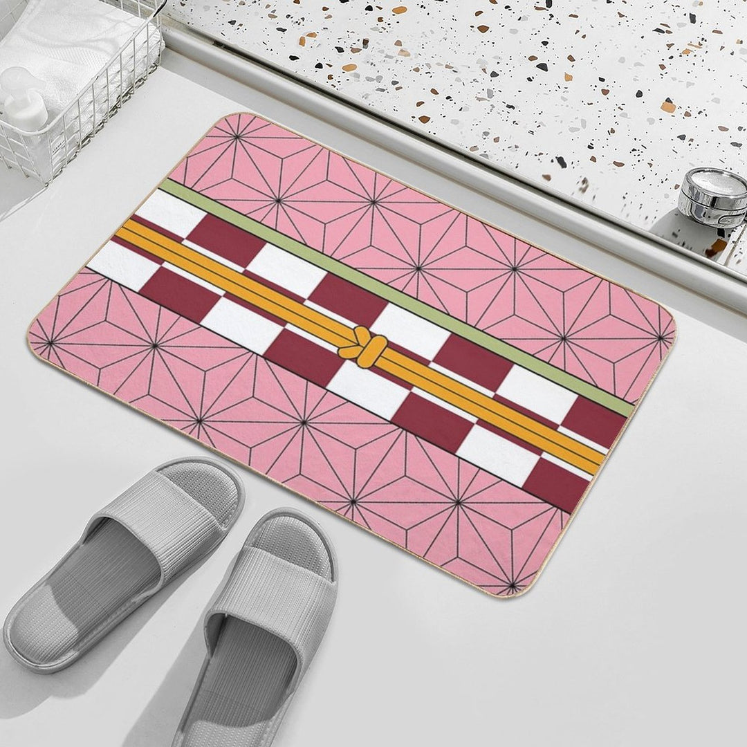 Demon Slayer Nezuko Kamado  Anti-Trip Bath Mat