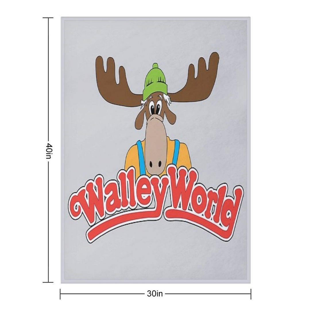 Walley World Sustainable Throw Blanket