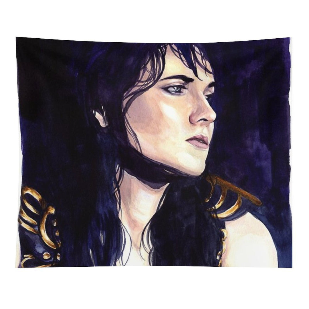 Damaged But Not Broken Watercolor Painting Tapestry