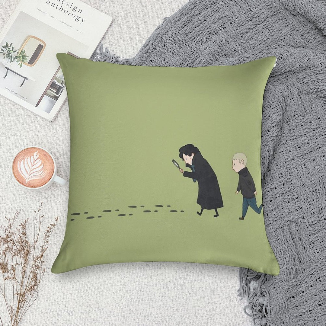 Clueing For Looks Soft Ultra-Soft Texture Throw Pillow