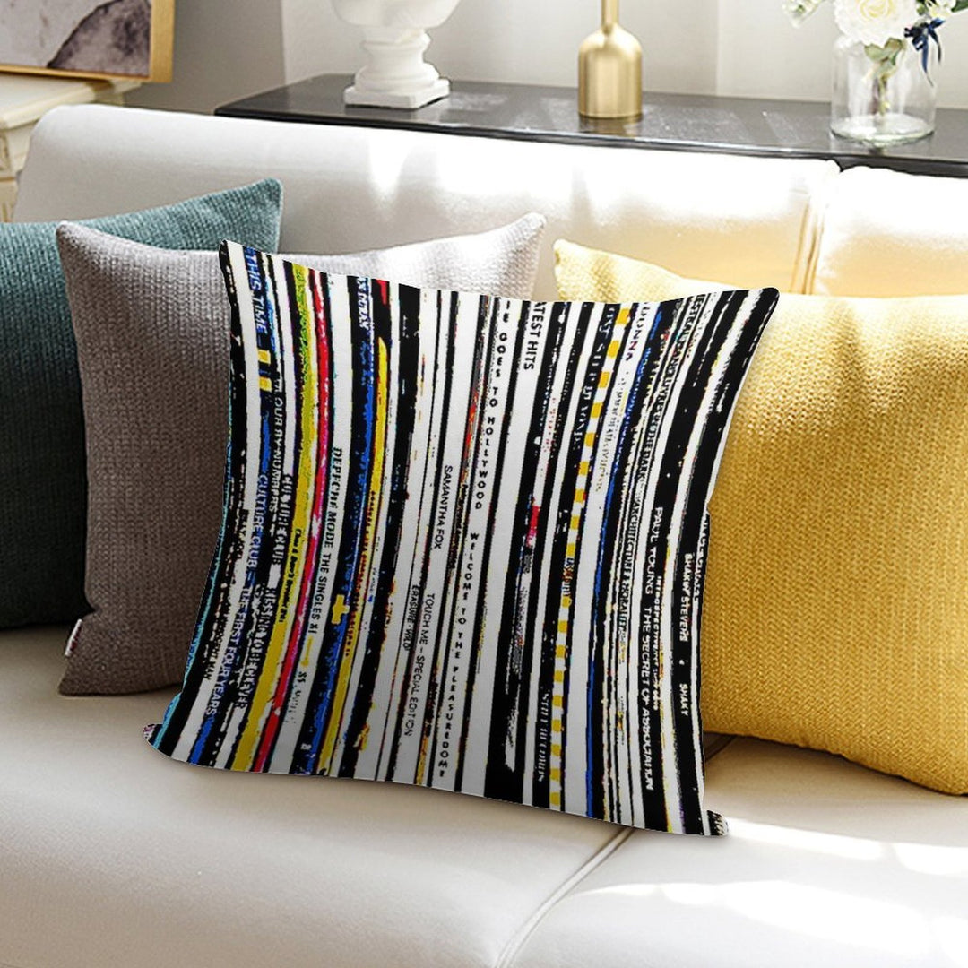 Long Play Love! Soft Fade-Resistant Throw Pillow