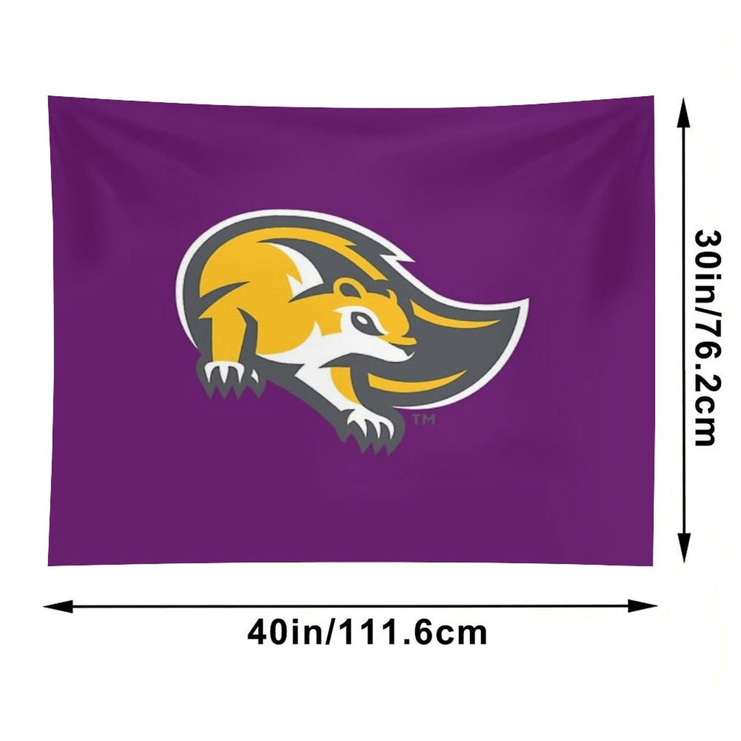 Mary Baldwin University Fighting Squirrels Tapestry