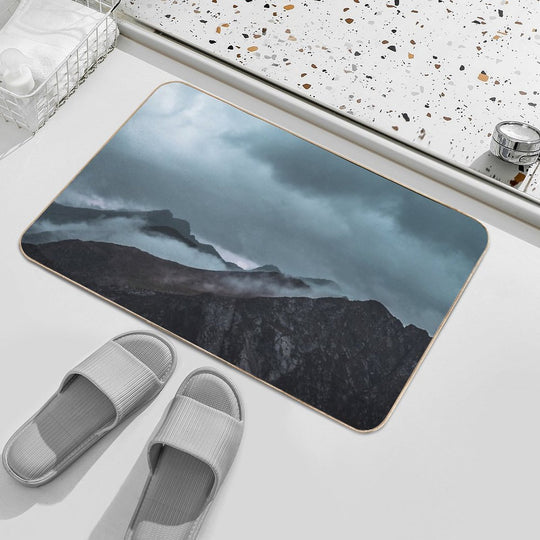 Misty Morning before The Summer Storm  Long-Lasting Bath Mat