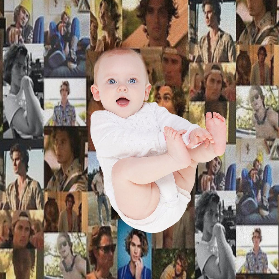 John B (Chase Stokes) Easy Care Throw Blanket