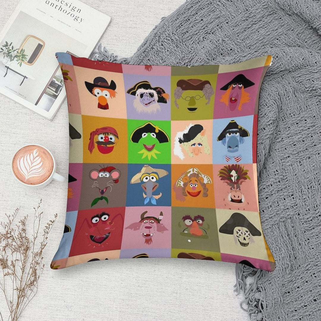 Treasure Island Pirates Soft Ultra-Soft Texture Throw Pillow