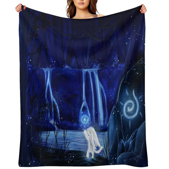 Ori And The Will of The Wisps Durable Throw Blanket