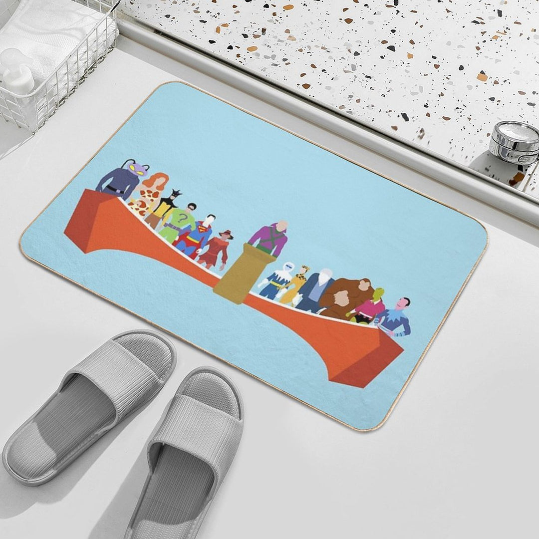 Legion of Doom - Minimalist Style  Multi-Purpose Bath Mat