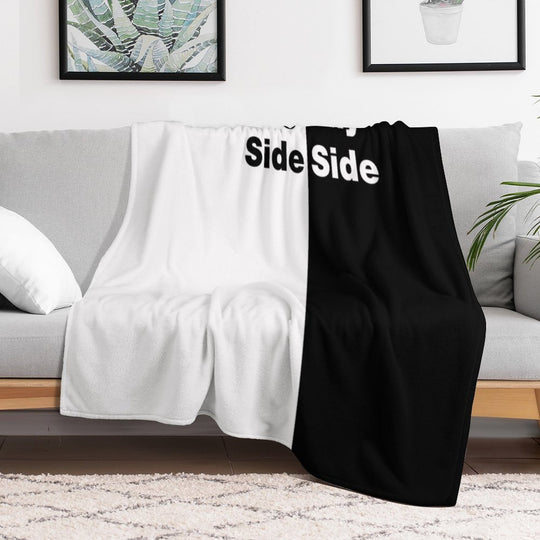 Dog Side My Side Anti-pilling Throw Blanket