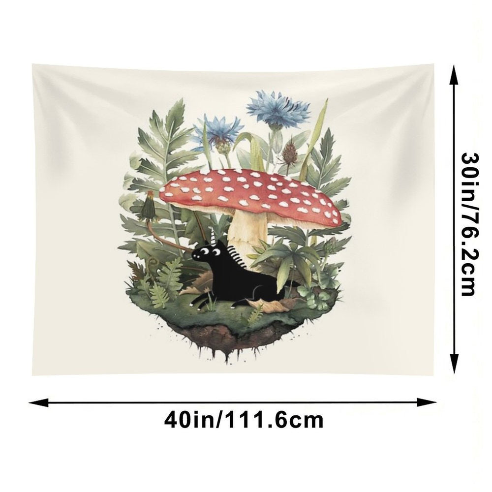 Tiny Unicorn Tapestry