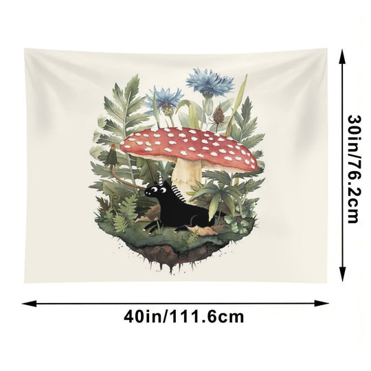 Tiny Unicorn Tapestry