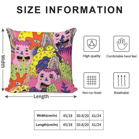 The Dress Code Is Black & White Soft Warmth Comfort Throw Pillow