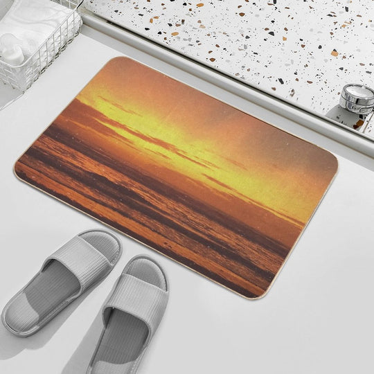 Stay Up Late  Slip-Resistant Bath Mat