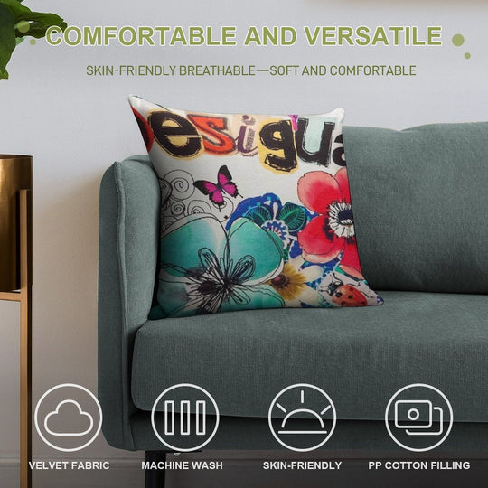 Desigual Custom Soft Style Accent Throw Pillow