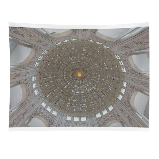 Baha'i Temple Dome Ceiling Tapestry