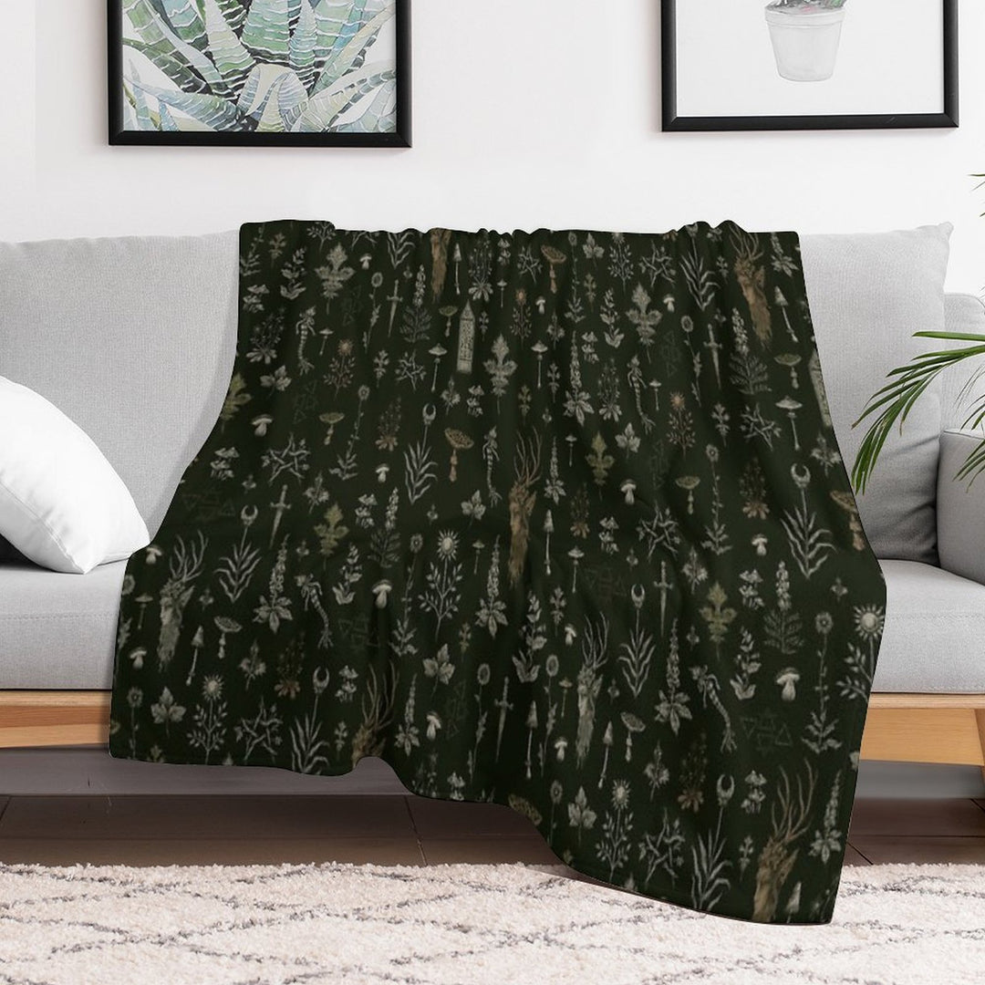 Forest And Field Guardian Gift-ready Throw Blanket