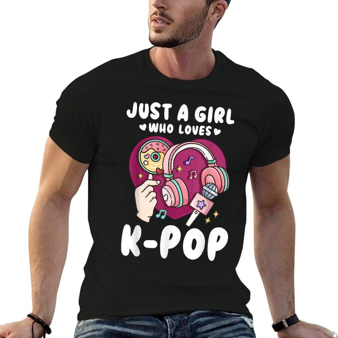 K-Pop Just A Girl Who Loves K-Pop  Breathable T-Shirt