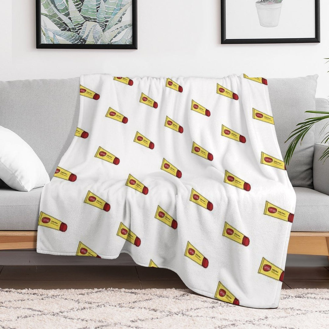 Carmex Lip Balm Comfort Throw Blanket