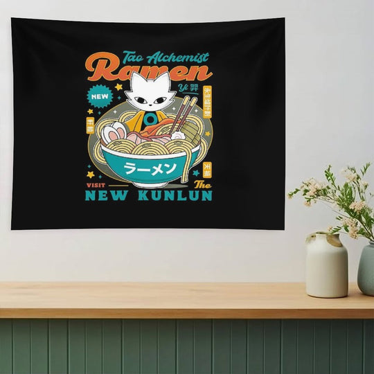 The Mysterious Alchemist Ramen Tapestry