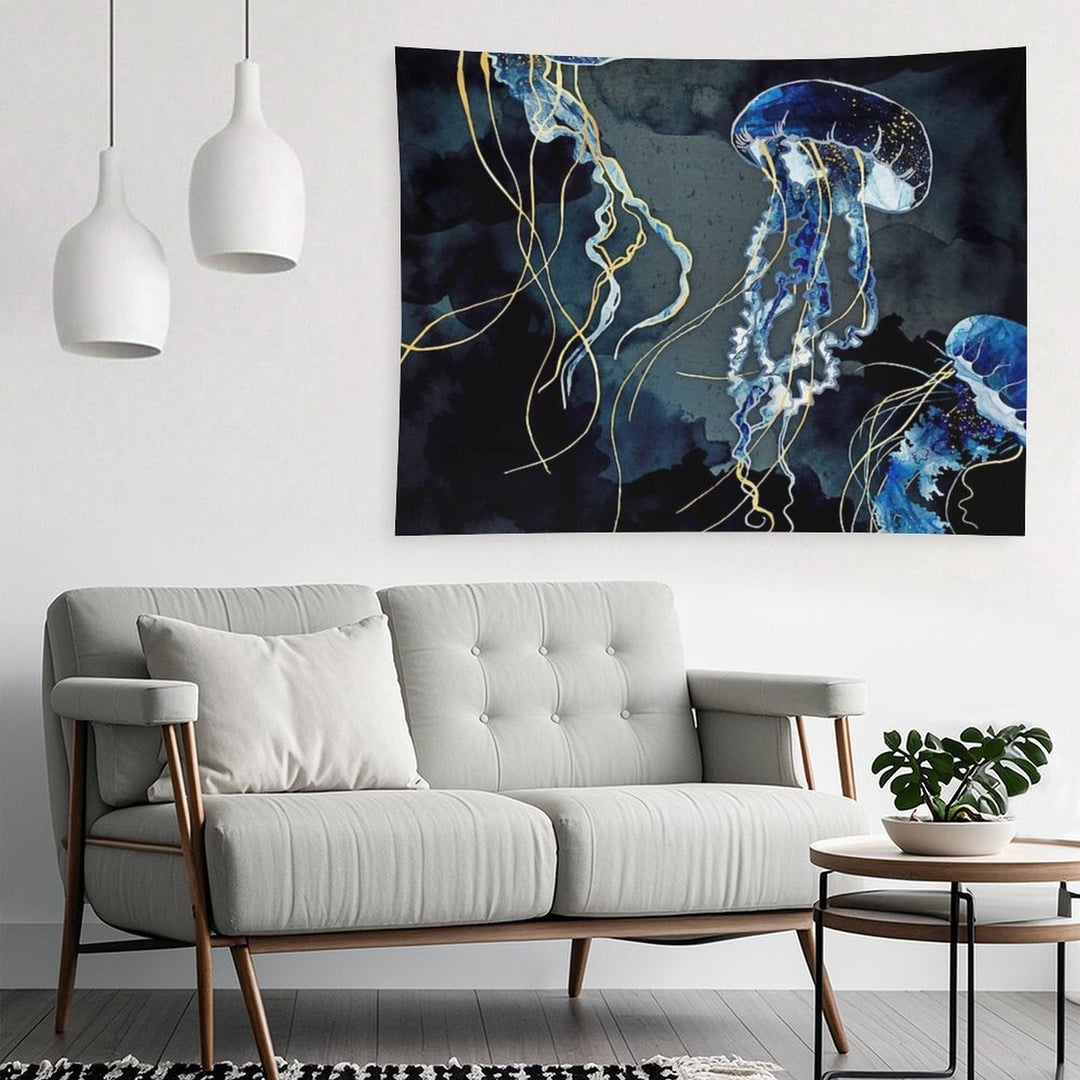 Metallic Ocean III Tapestry