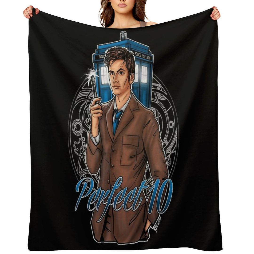 Perfect 10 Plush Throw Blanket