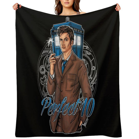 Perfect 10 Plush Throw Blanket