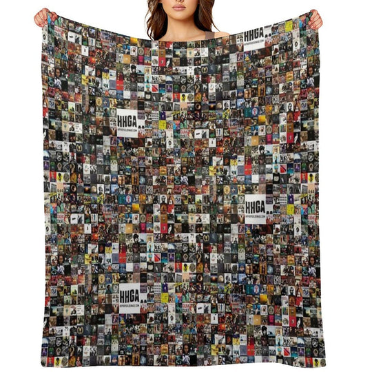 BEST HIP HOP ALBUMS 1980 - 2019 Travel-friendly Throw Blanket