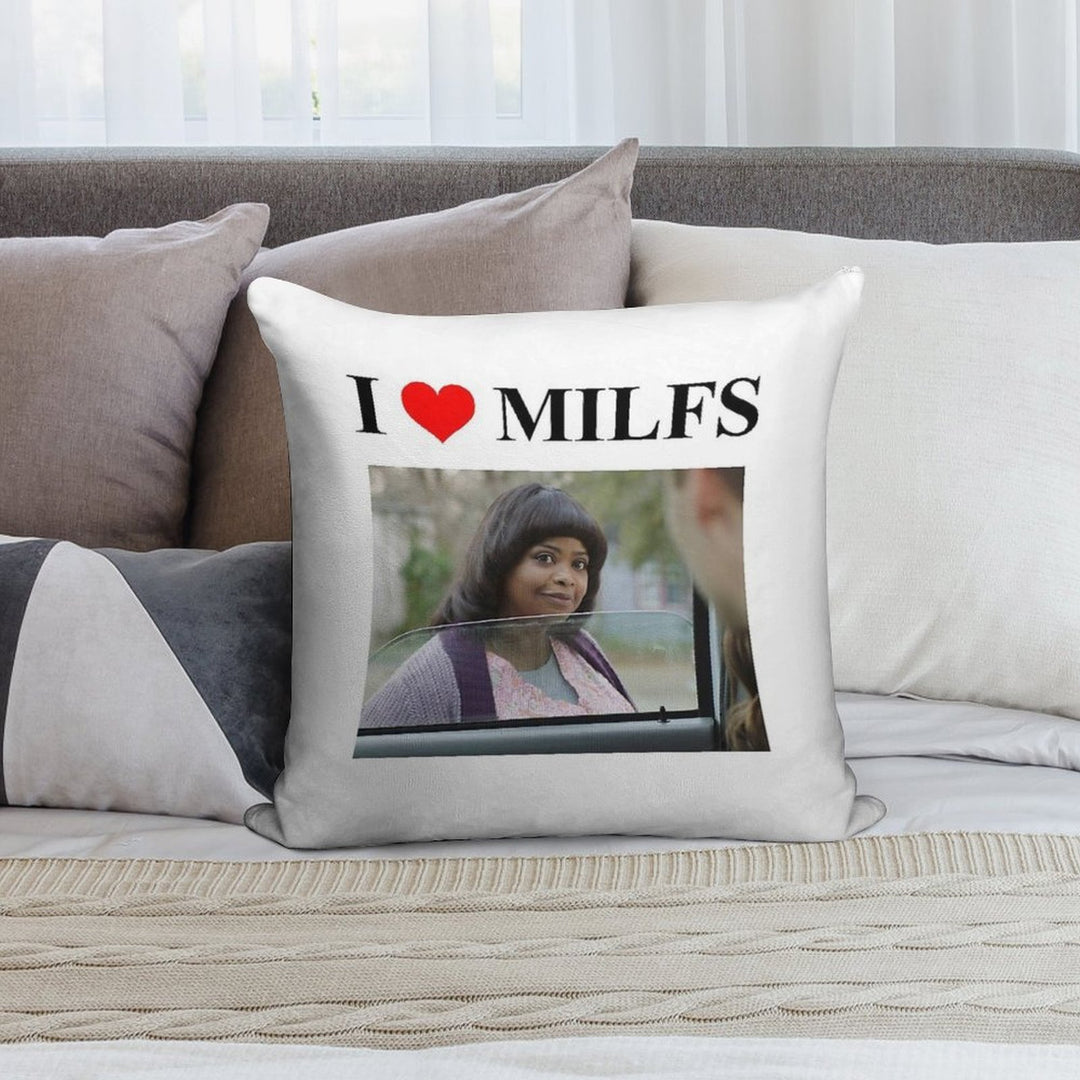 M(a)ILF Soft Home Decor Throw Pillow