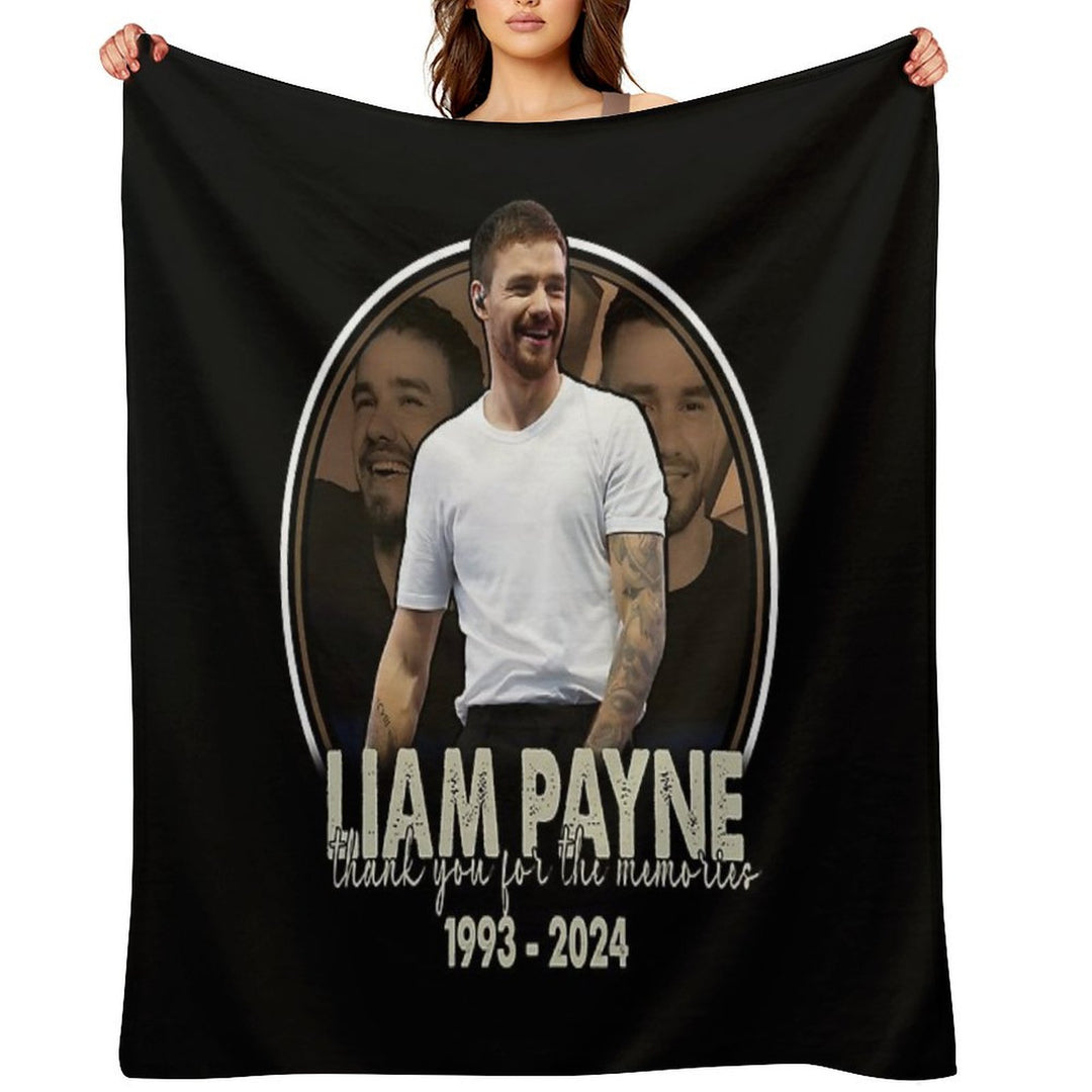 Liam Payne Thanks For Memories Velvety-soft Throw Blanket