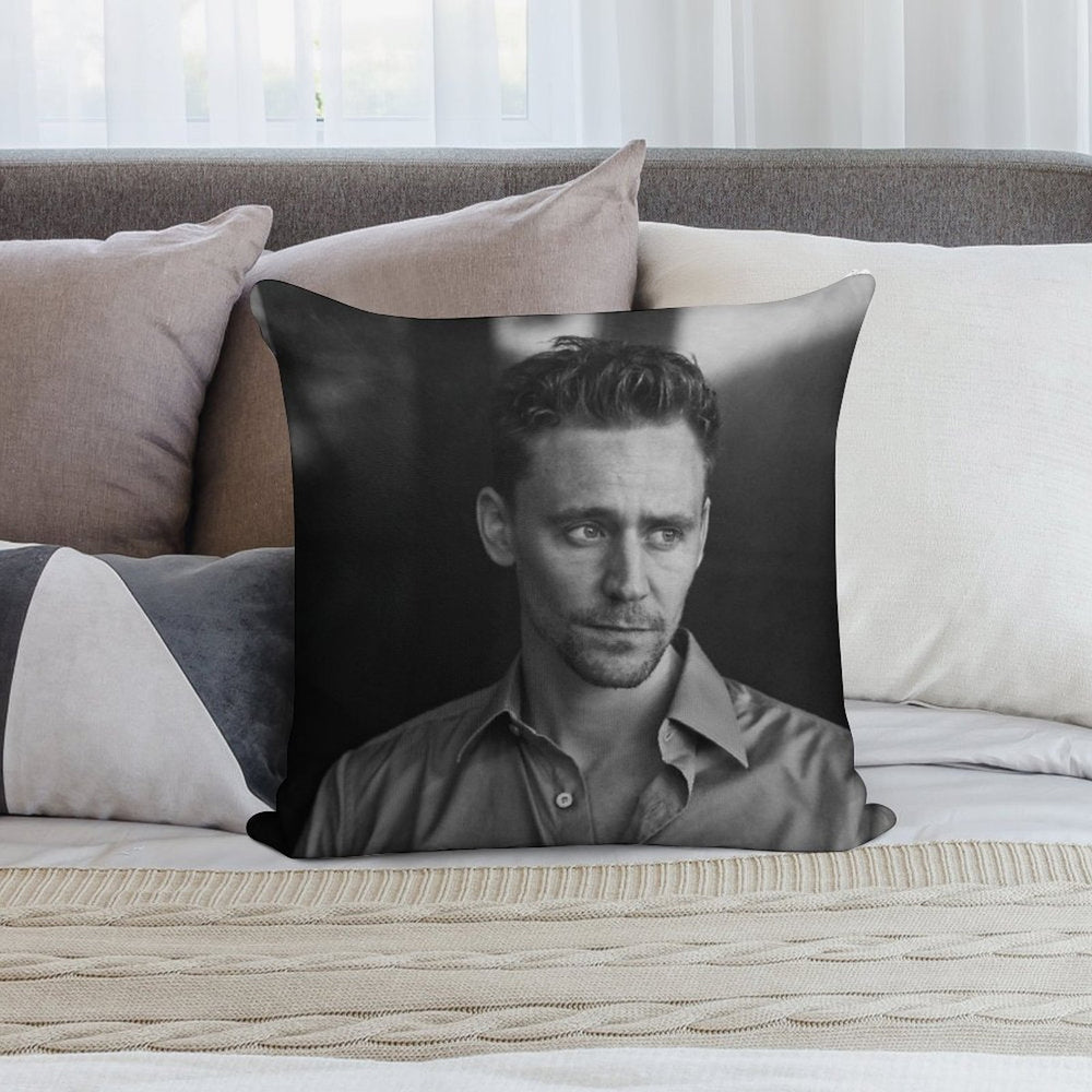 Tom Hiddleston Soft Ultra-Soft Texture Throw Pillow