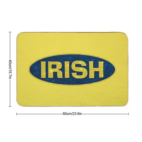 Irish - Clueless Vibes  Pet-Safe Bath Mat