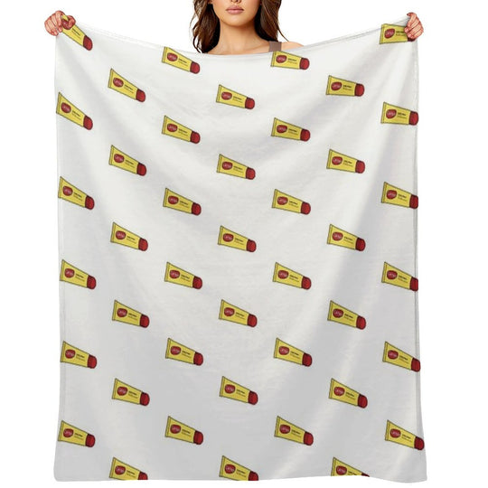 Carmex Lip Balm Comfort Throw Blanket