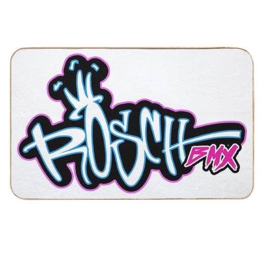 Rosch BMX Graffiti  Absorbent Bath Mat