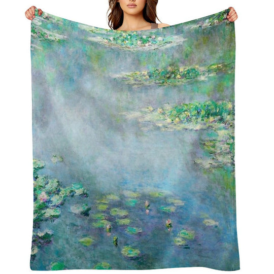 Monet Water Lilies  Nymphéas 1906 Durable Throw Blanket