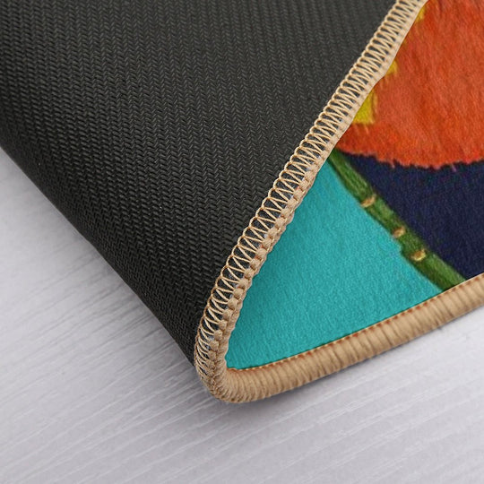 Rainbow Lorikeet  Stain-Proof Bath Mat