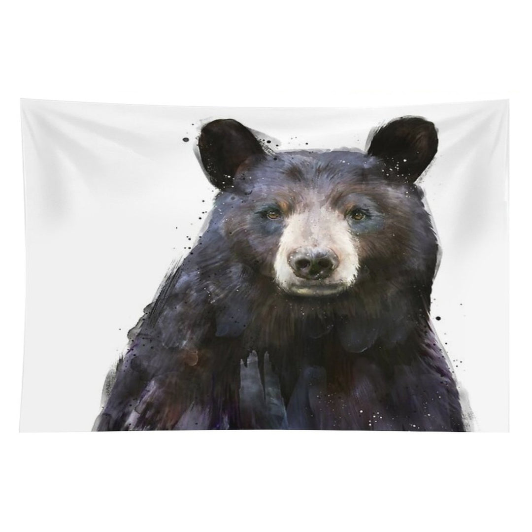 Black Bear Tapestry