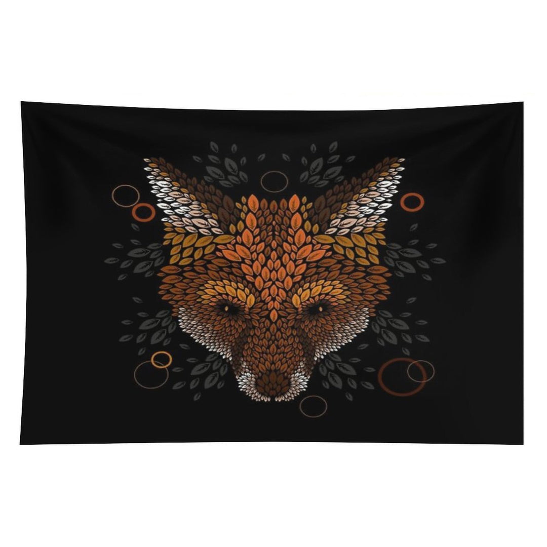 Fox Face Tapestry