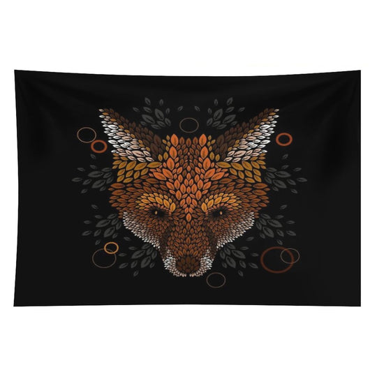 Fox Face Tapestry