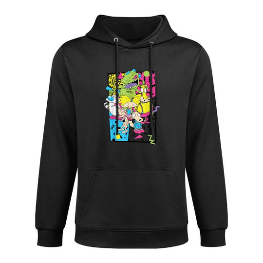Nickelodeon Retro 90s Nick Party Cotton-Polyester Blend Hoodie