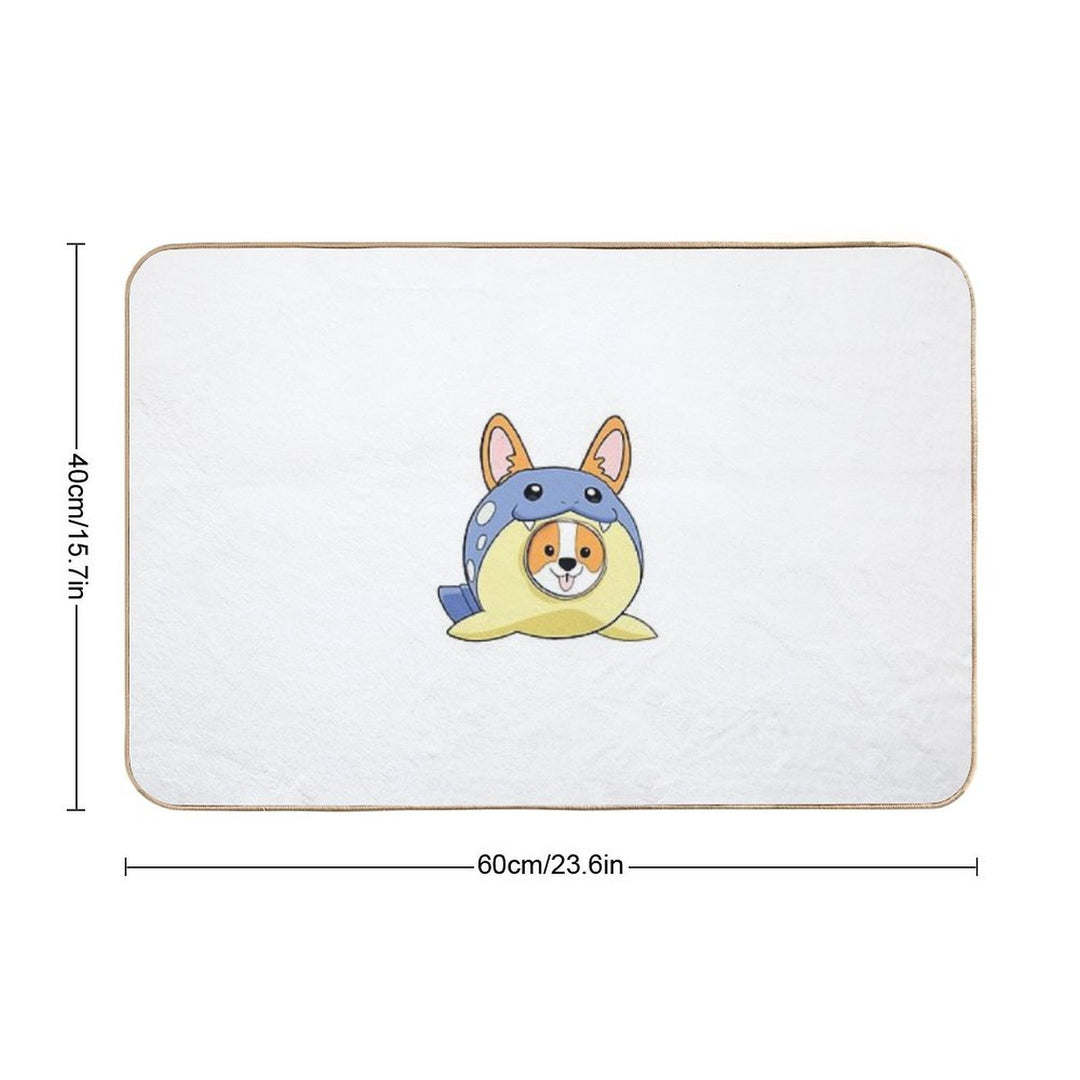 Corgi Spheal  High-Traffic Bath Mat