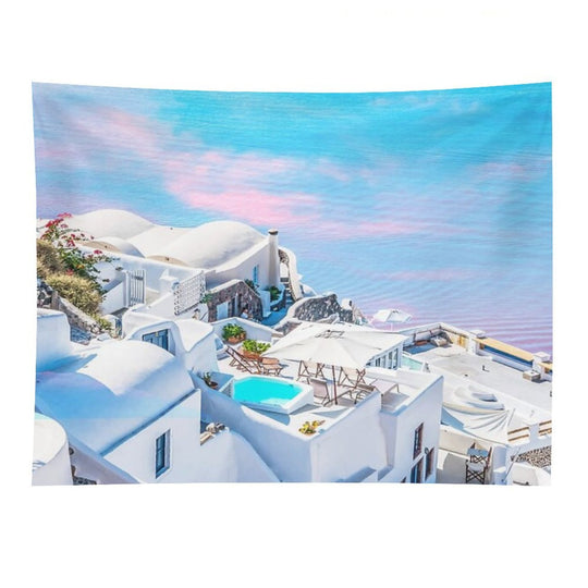 Greece Dreams #digitalart #travel Tapestry